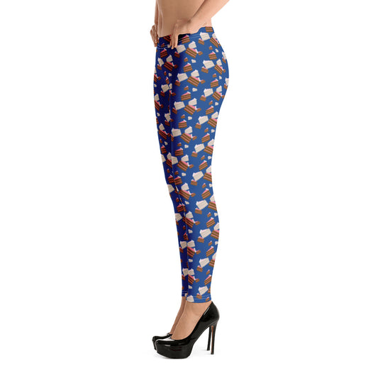Cake Leggings in Blue